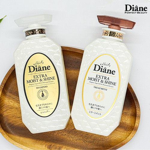 Dầu xả phục hồi tóc sáng bóng Moist Diane Extra Shine - 450ml