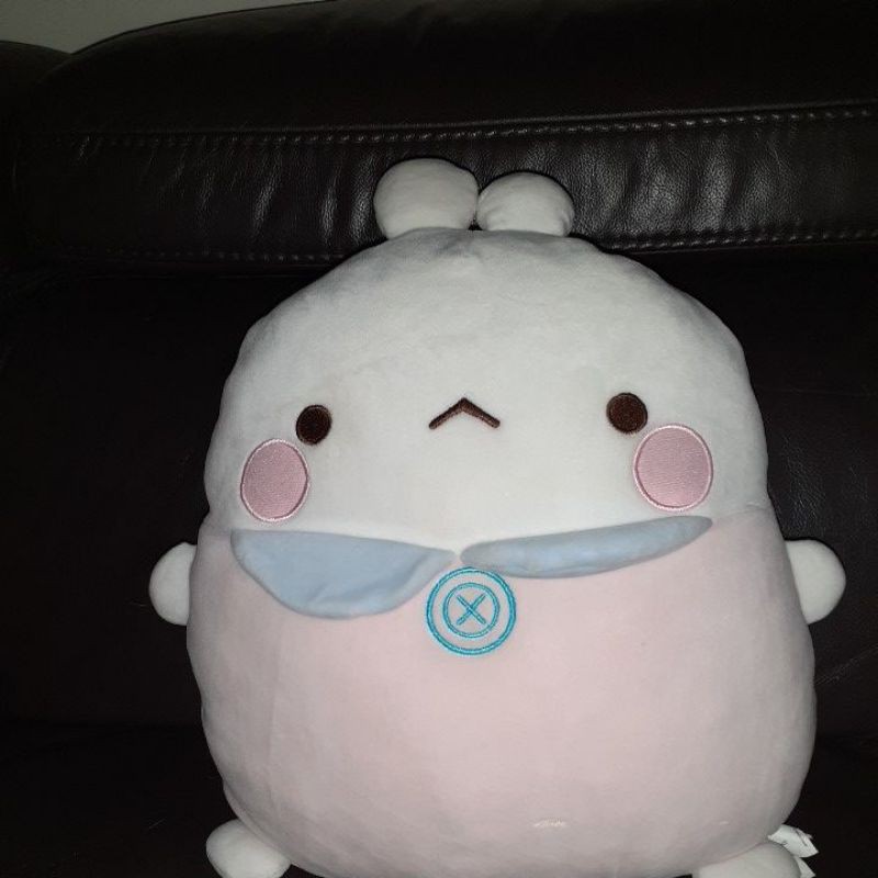 Molang Miniso Lite Chính Hãng, có bẩn nhẹ ở dưói bụng gấu bông