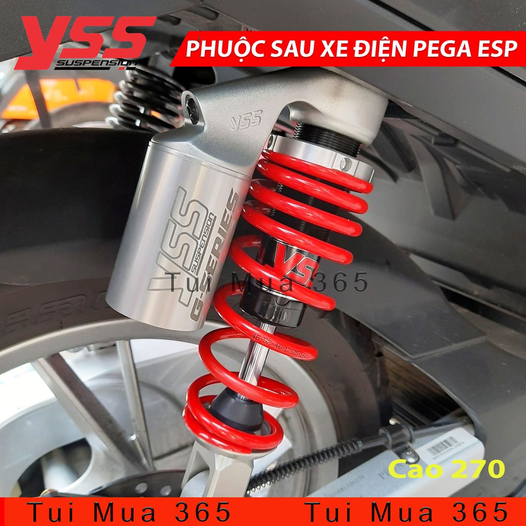 Phuộc YSS xe ĐIỆN PEGA ESP, Nouvo