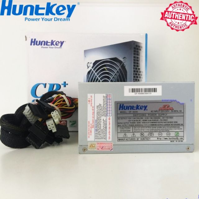 🔝 Nguồn HUNTKEY CP-400H 400W Fan 12cm 🆕 Hàng Chính Hãng ANC