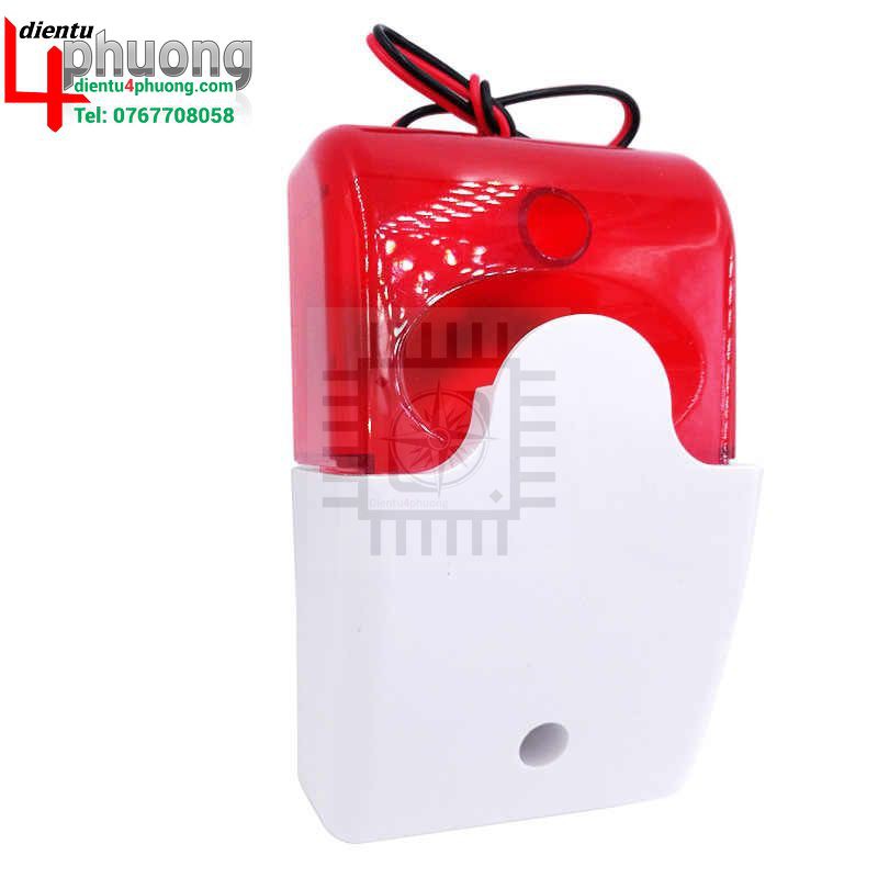 Đèn Còi Hú Cảnh Báo 12V