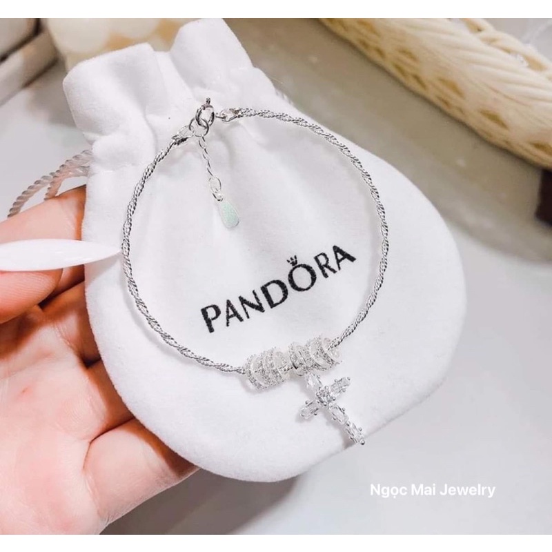 Vòng tay P.ando.ra mix sẵn xinh xắn đẹp mê ly quà tặng ý nghĩa cho nàng - Ngọc Mai Jewelry
