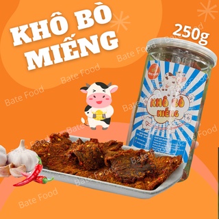 Khô Bò Miếng 250g Siêu Ngon Loại Đặc Biệt I Đồ Ăn vặt Batefood