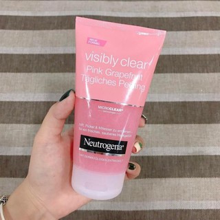 [Auth] Sữa rửa mặt Neutrogena Visibly Clear Pink Grapefruit Tagliches Peeling