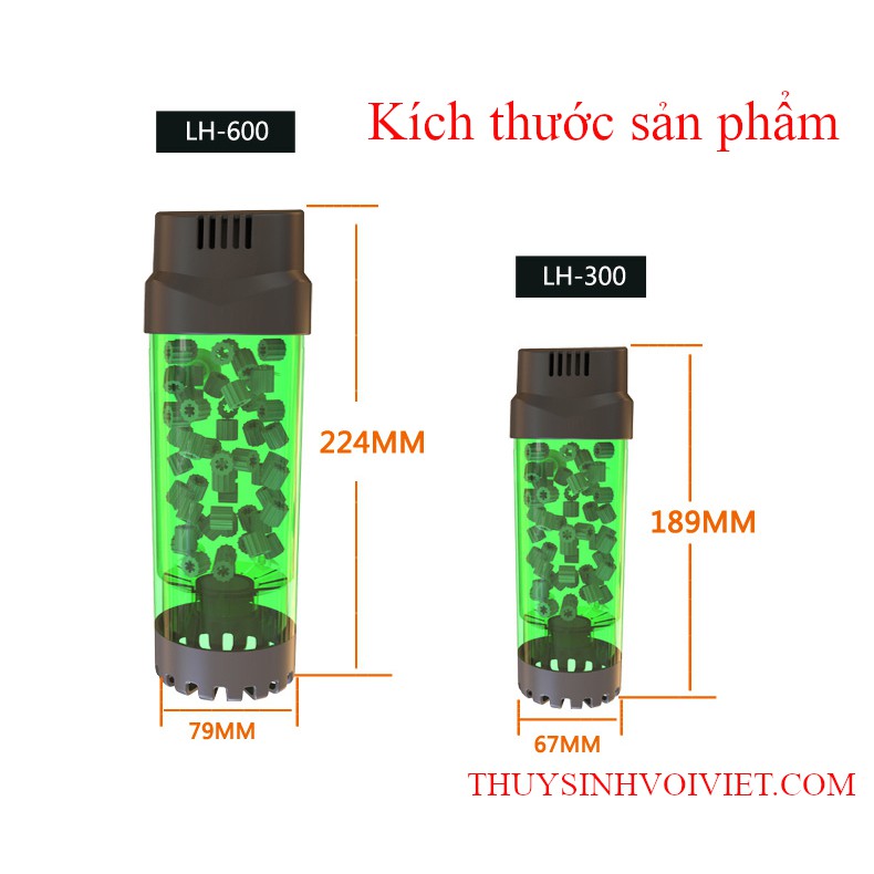 Lò trộn, đảo hạt KALDNES MINI tạo hệ vi sinh cho hồ thủy sinh, hồ cá