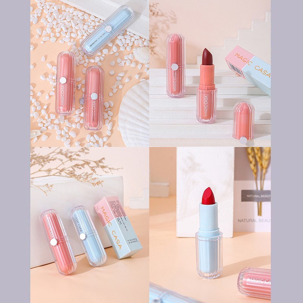 Son môi nhung lì màu sắc tự nhiên thời trang tươi tắn không phai màu | BigBuy360 - bigbuy360.vn