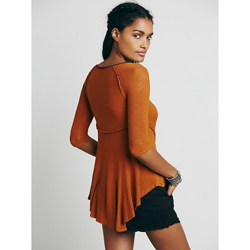 Áo form dài Free People BIGSIZE