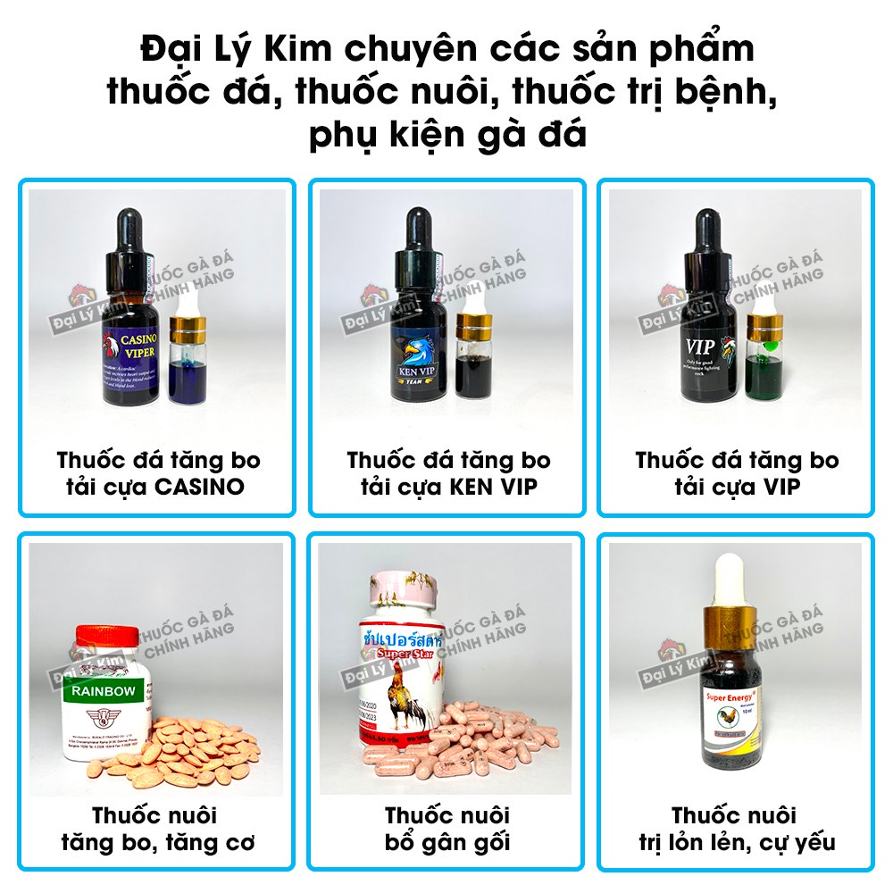 Thuốc trị khò khè cho gà, hen gà Flosal, chai 10ml