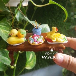 Set Mâm Cúng Mini 01- Mô hình 1/12