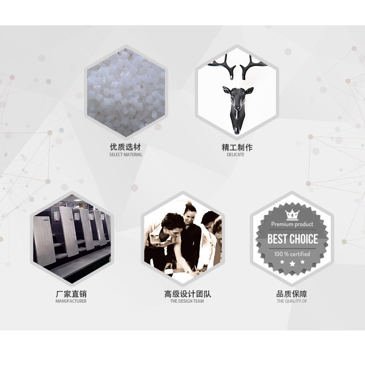 Móc treo đồ gắn tường hình đầu hươu độc đáo