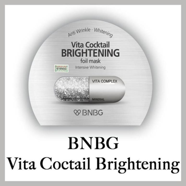 Mặt Nạ Trắng Da BNBG Vita Cocktail Brightening Foil Mask