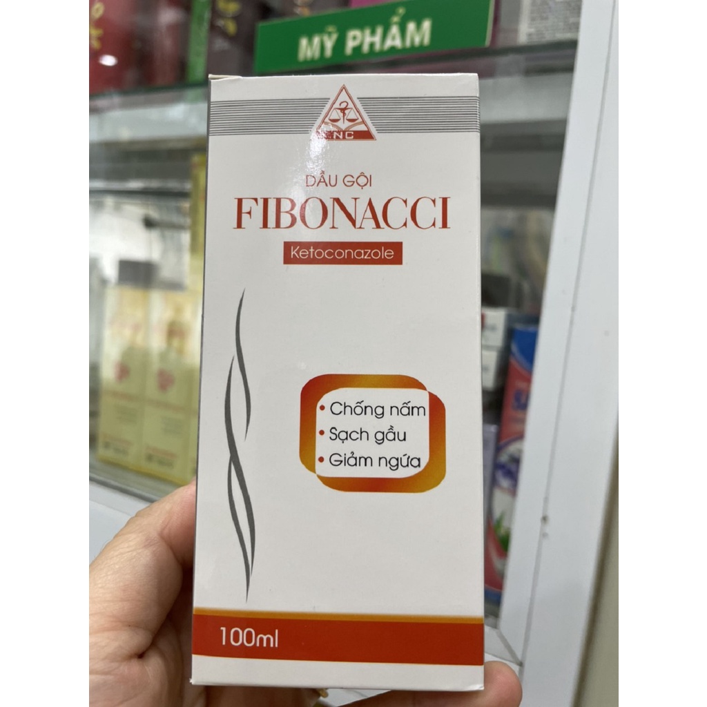 Dầu gội FIBONACCI sạch gầu, giảm ngứa da đầu và toàn thân chai 100ml