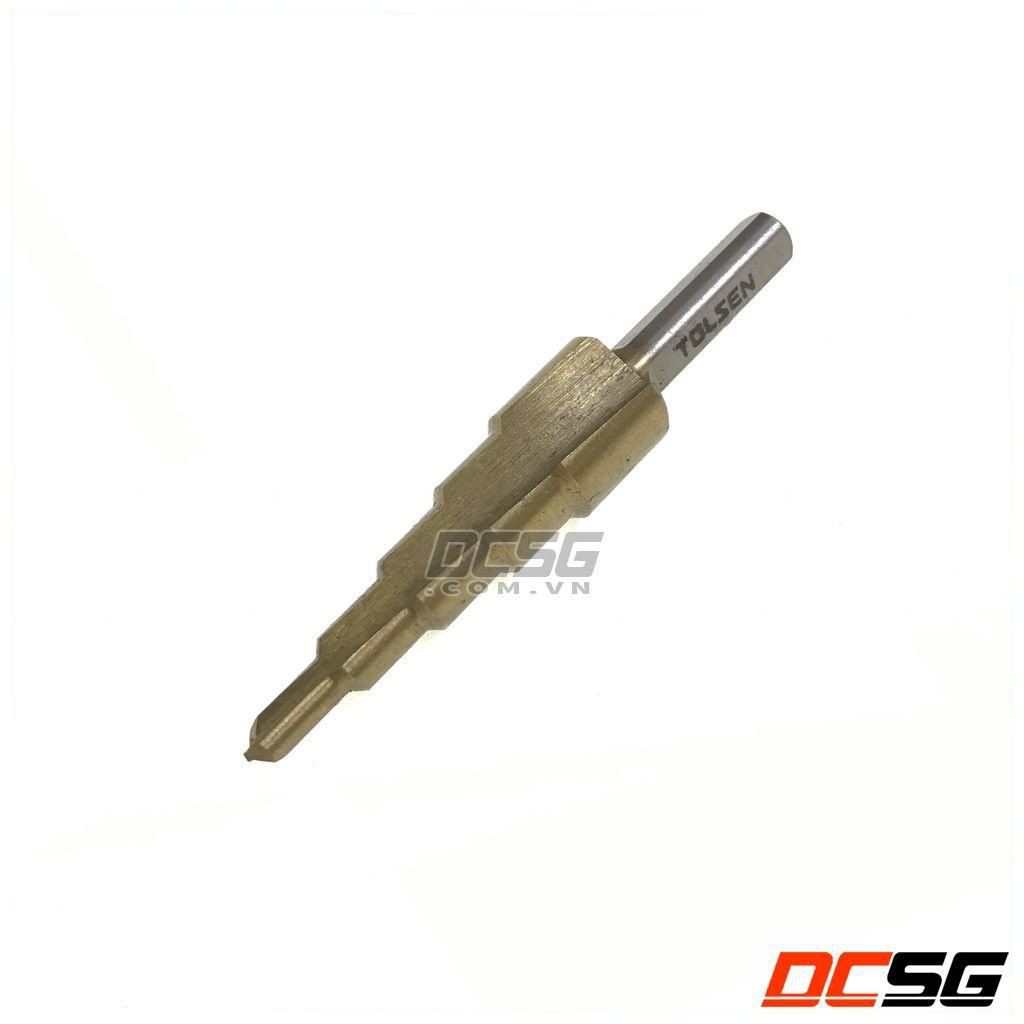 Mũi khoan bậc 4.0-12mm Tolsen HSS 75871