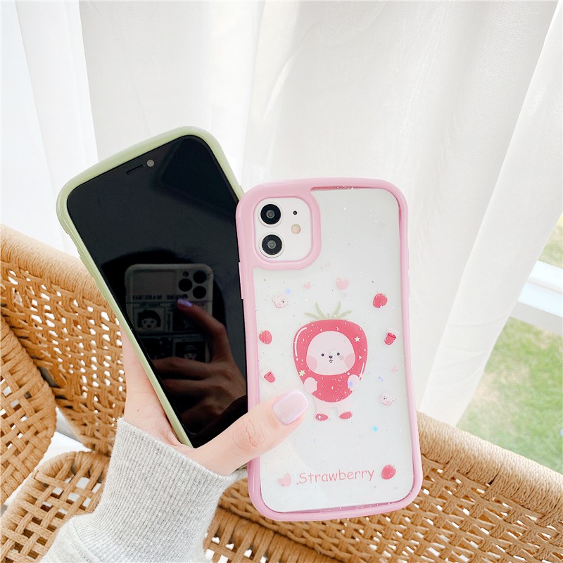 Ốp lưng iphone Trái cây V2 viền cong 5/5s/6/6plus/6s/6splus/7/7plus/8/8plus/x/xr/xs/11/12/pro/max/plus/promax | BigBuy360 - bigbuy360.vn