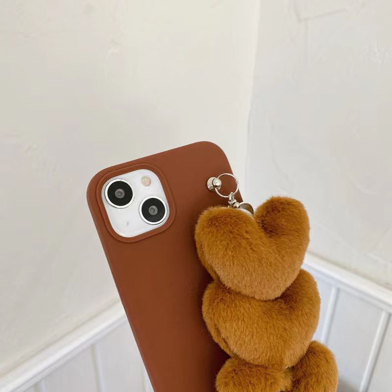 Ốp Điện Thoại Màu Kẹo Có Dây Đeo Cho Iphone 6 6S 7 8 SE 2020 X XS XR XsMax 11 12 13 14 Pro 11 12 13 14 Pro Max