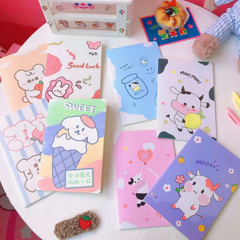 Sổ tay,sổ lưu bút nhiều mẫu dễ thương-shop8868