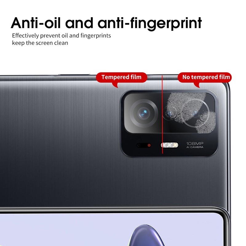 Kính Cường Lực 9H Chống Trầy Xước Bảo Vệ Ống Kính Máy Ảnh Sau Cho Xiaomi 11T / 11TPro / 11Lite /