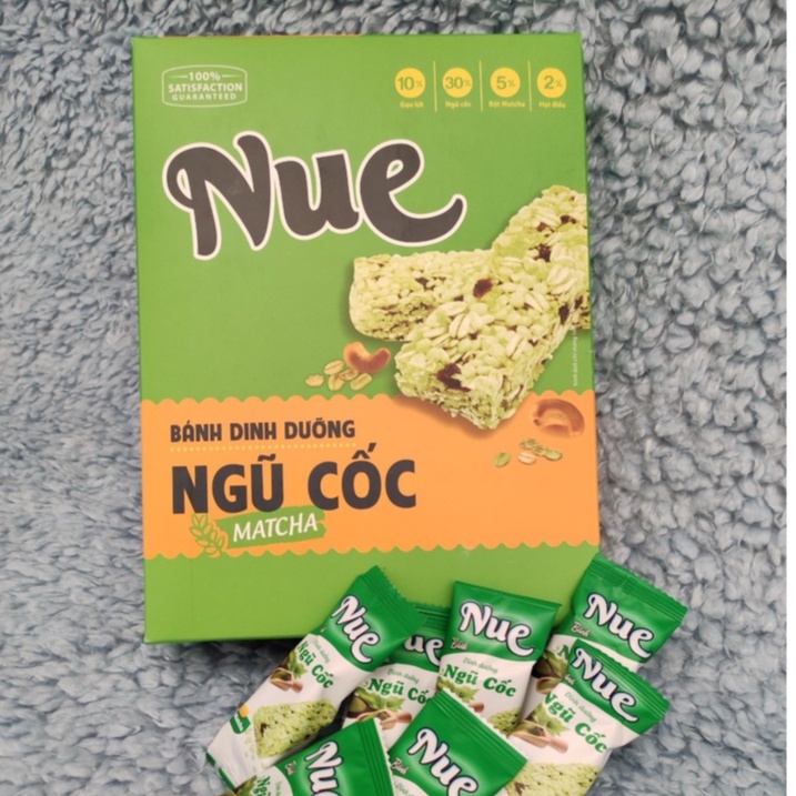 Hộp Bánh ngũ cốc dinh dưỡng _ vị chuối _vị matcha_180g