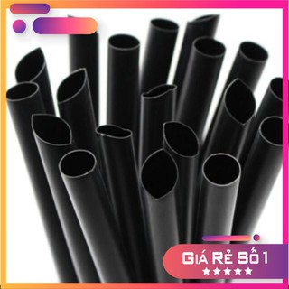 500gr Ống hút trân châu [ RẺ BẤT NGỜ ] ống hút trắn - đen- đủ màu dùng trong trà sữa nước uống các loại