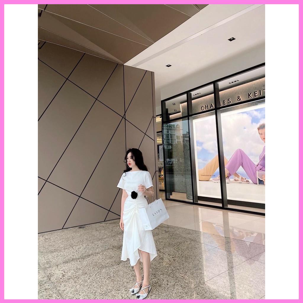 Đầm dự tiệc ôm body kiêu sa Alisabi Dress [ Váy trắng dự Tiệc ] | BigBuy360 - bigbuy360.vn