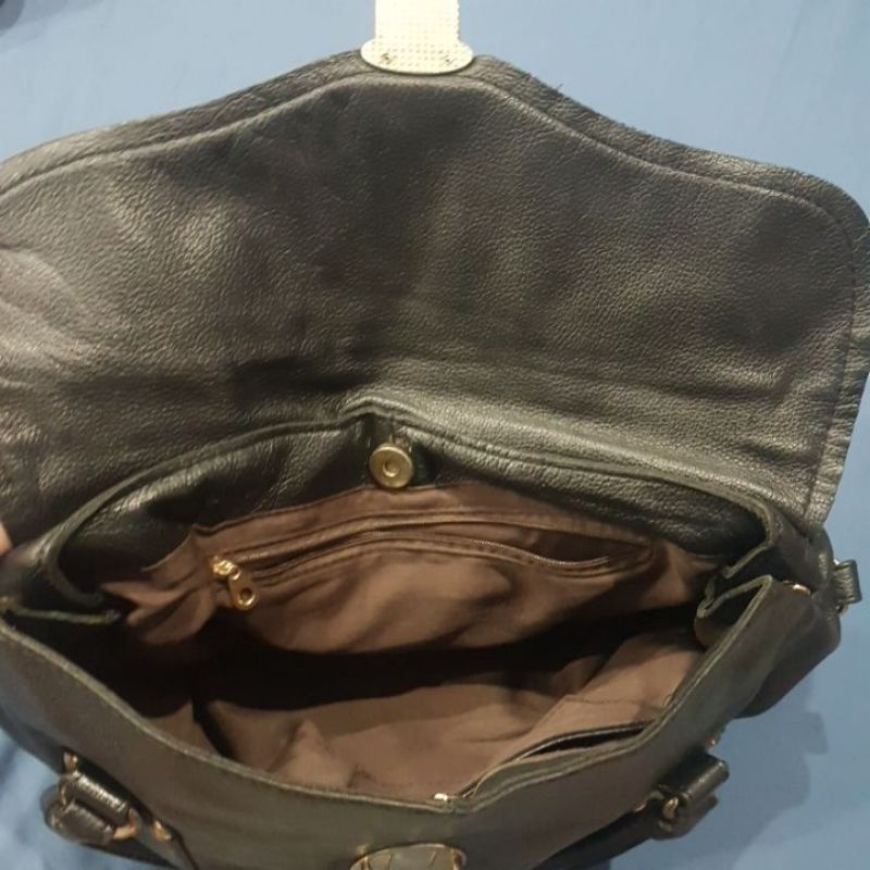 TÚI XÁCH DA DÀY SZ TO - SALE