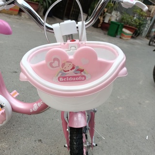 Xe đạp màu hồng 12inch cho bé gái từ 2 đến 4 tuổi - ảnh sản phẩm 2