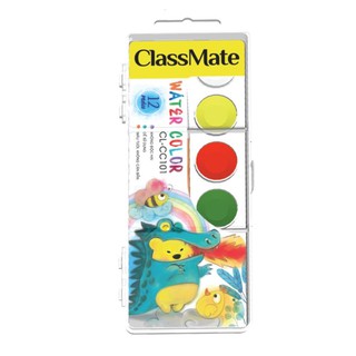 Màu nước classmate cl-cc101 bộ 12 màu- hàng chính hãng