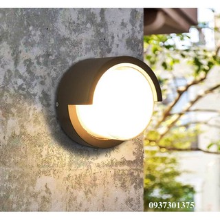 Đèn Tường Led Trang Trí Nội Thất và Ngoại Thất - Chất Liệu Hợp Kim Nhôm - Đèn Led ánh Sáng Vàng - bảo Hành 2 Năm