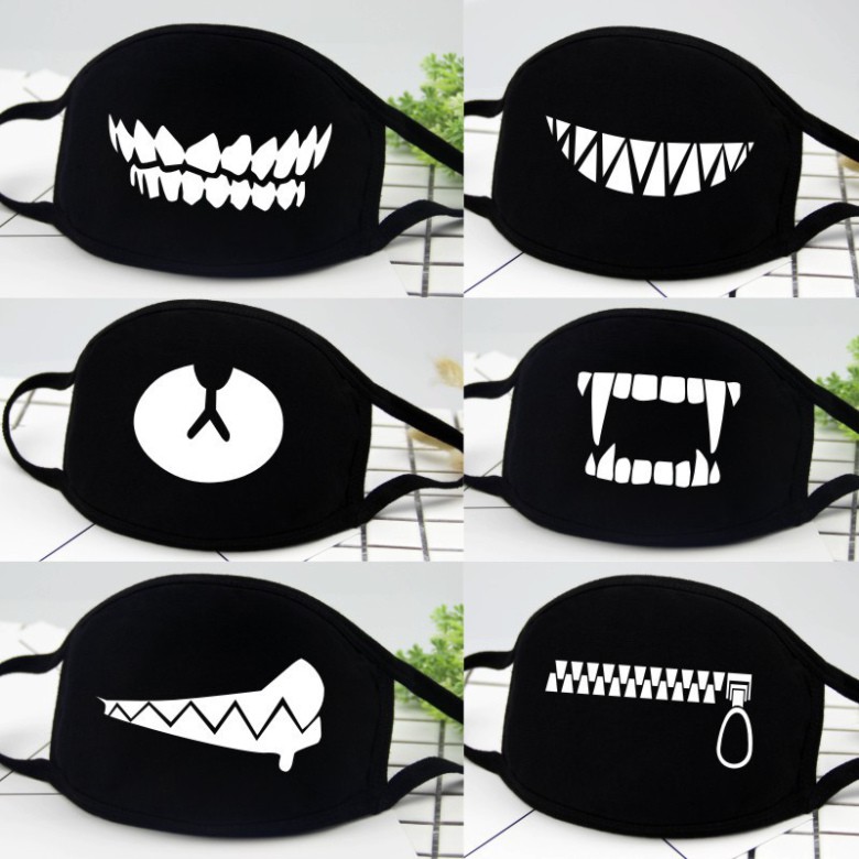 Khẩu Trang Lụa Lạnh Thoáng Khí Chống Bụi In Hình Động Vật 3d Dễ Thương Cho Bé | BigBuy360 - bigbuy360.vn