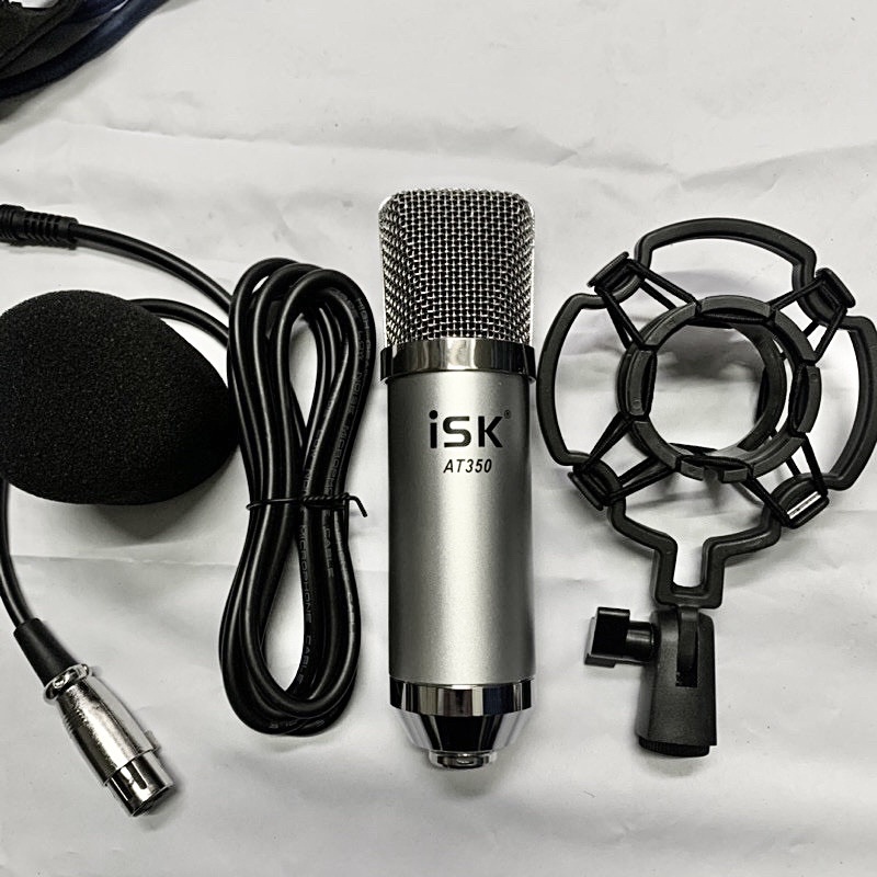 BỘ K300 PLUS 2022 + MIC ISK AT350 Chuyên Hát Thu Âm Livestream Karaoke online FB,BIGO....ĐẦY ĐỦ ĐỂ SỬ DỤNG BẢO HÀNH 1Năm