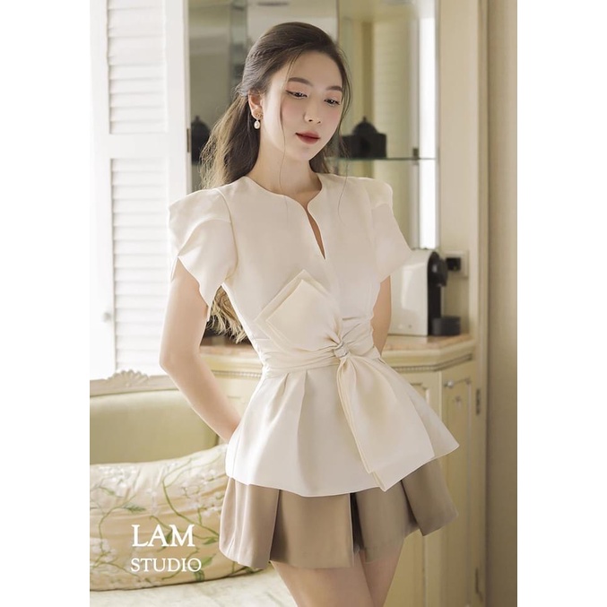 Áo Olivia Chất Liệu Oganra Cao Cấp By Lam