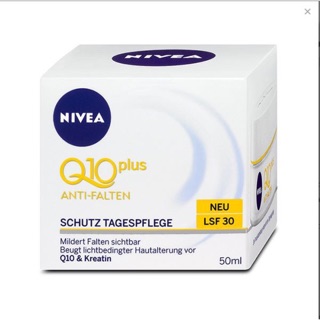 Kem dưỡng da chống lão hóa Nivea Q10 Plus