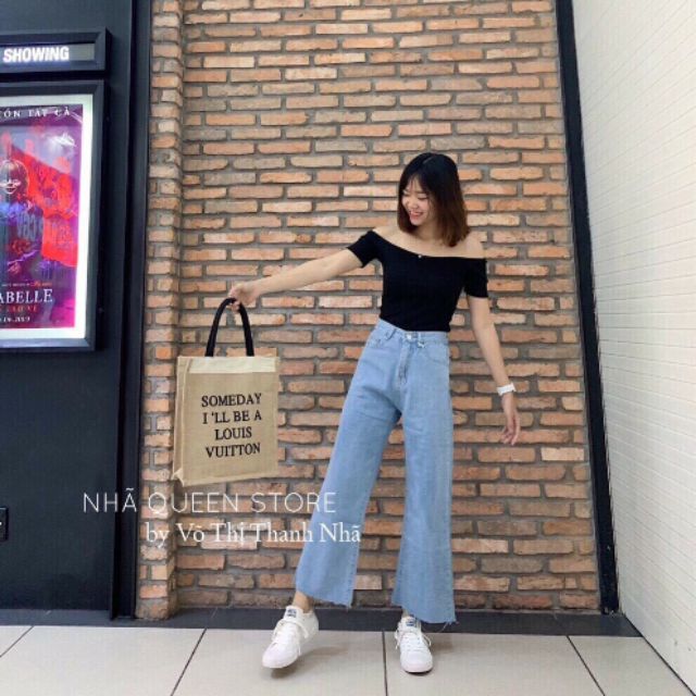 Quần Jeans Đen và Xanh Ống Loe (Có Size Lớn) -TCS03 - MUA NGAY