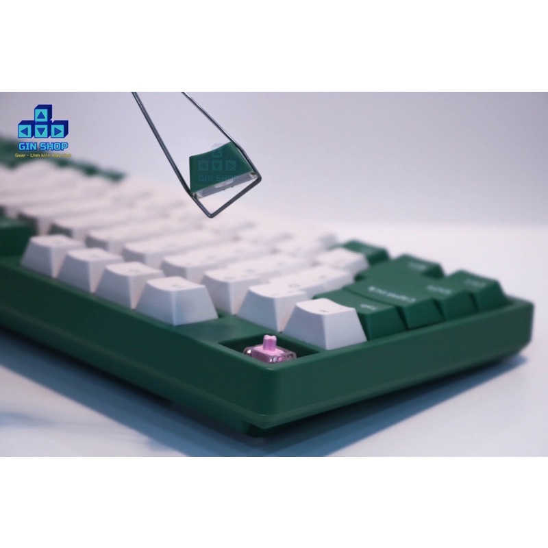 Bàn phím cơ AKKO 3098 DS Matcha Red Bean