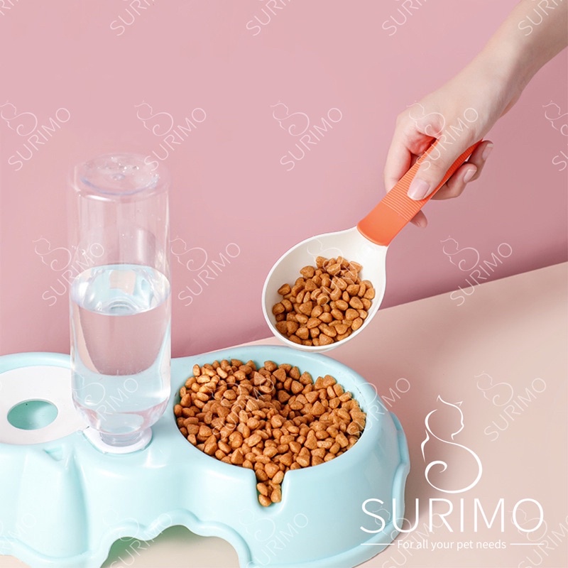 Muỗng múc thức ăn cho thú cưng, hạt ngũ cốc - 3 màu