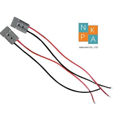 Giắc cắm với dây điện kết nối ắc quy xe nâng điện
