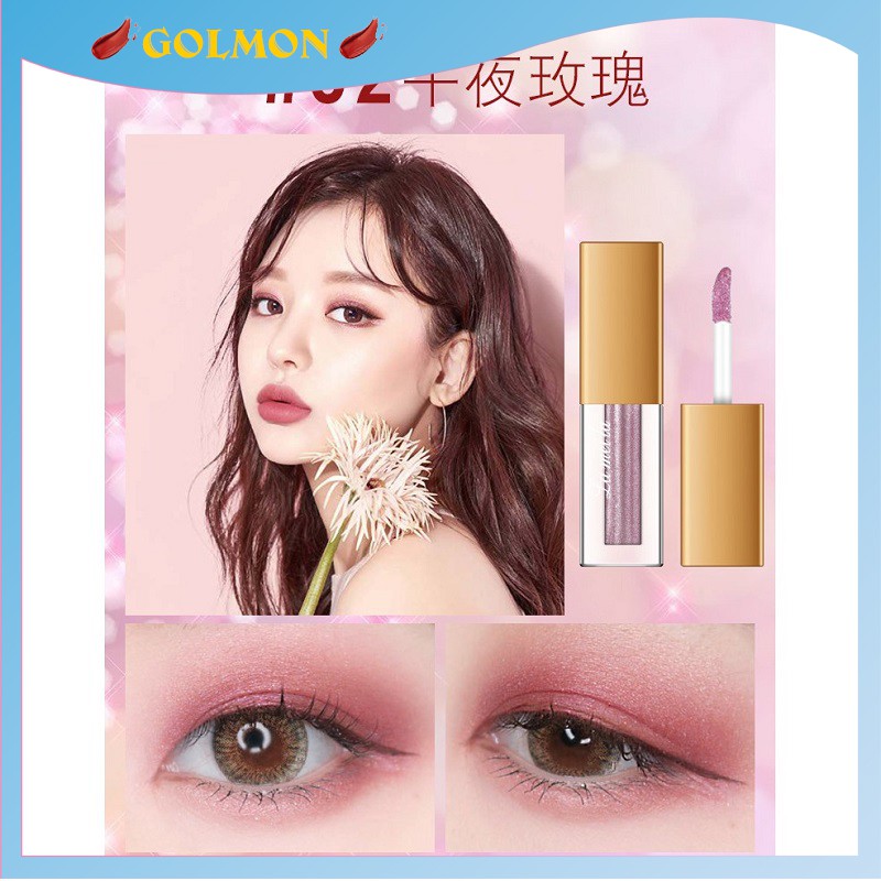 Nhũ mắt kim tuyến lấp lánh Lameila Liquid Eye Shadow phấn mắt nhũ cực xinh golmon