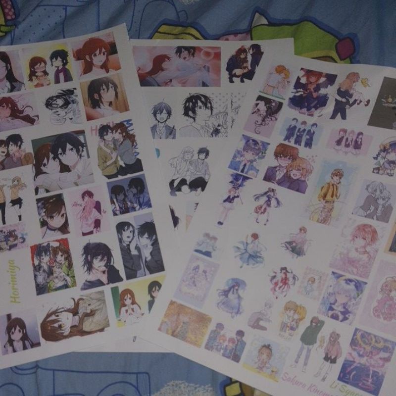 Sticker in theo yêu cầu khổ a4