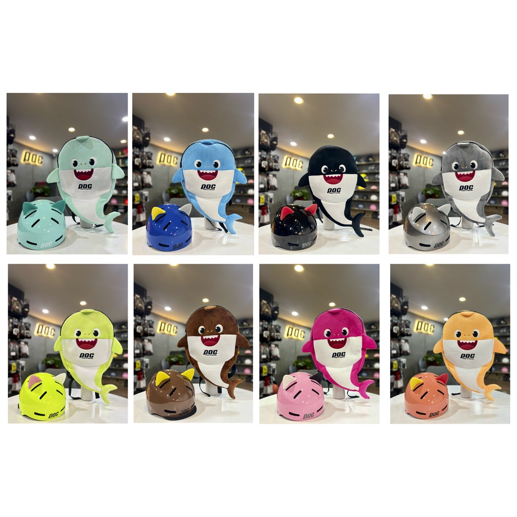 Balo baby SHARK vui nhộn chính hãng POC