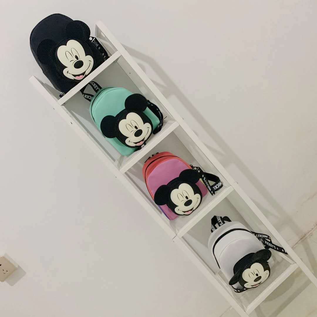 Ba Lô Đi Học Hình Chuột Mickey Đáng Yêu Xinh Xắn Cho Bé