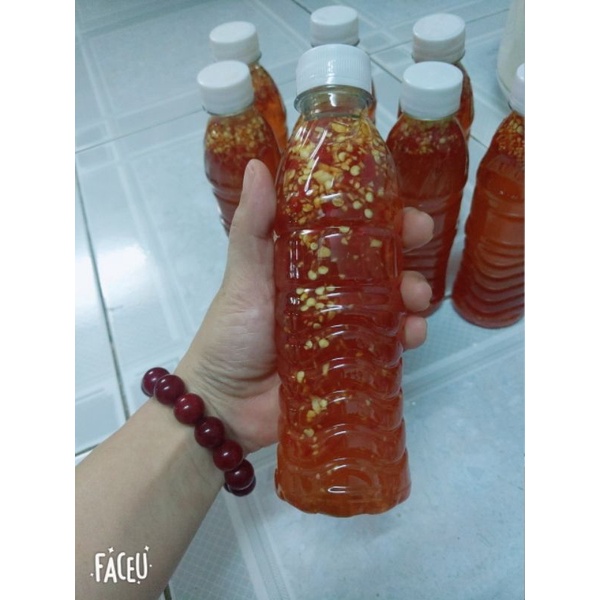 Nước mắm tỏi ớt pha sẵn nhà làm 350ml