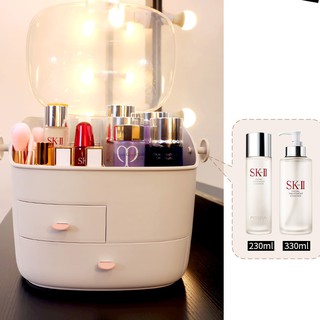 [order] Hộp đựng mỹ phẩm để bàn cao cấp
