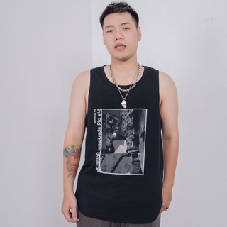 Áo tanktop layer The Old Apartment đen