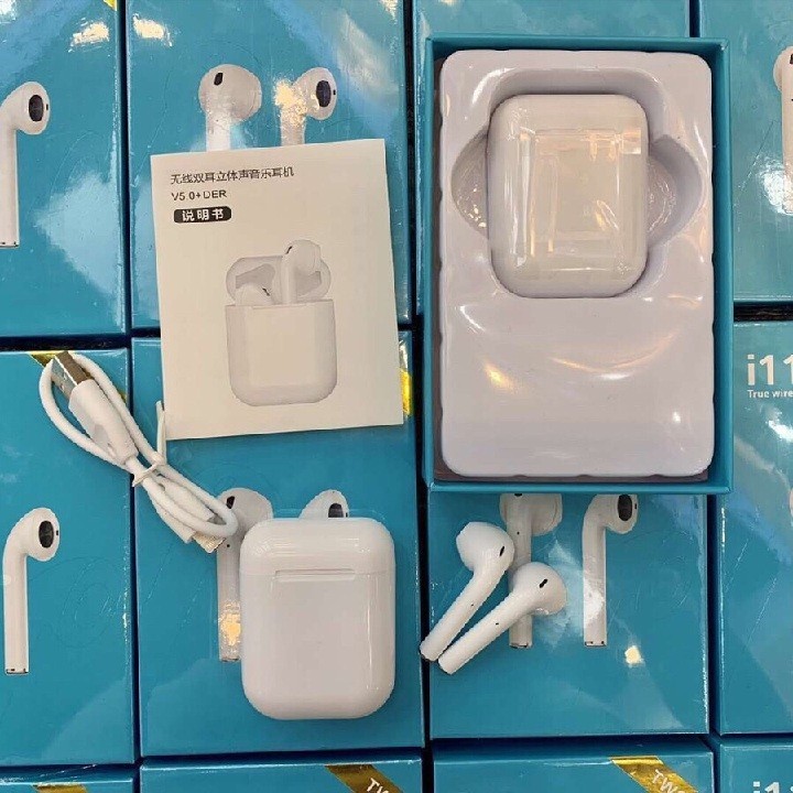Tai Nghe Bluetooth I7S,i11,i12 (Loại tốt) tai nghe không Dây Kết Nối Bluetooth Nghe gọi cảm ứng | BigBuy360 - bigbuy360.vn