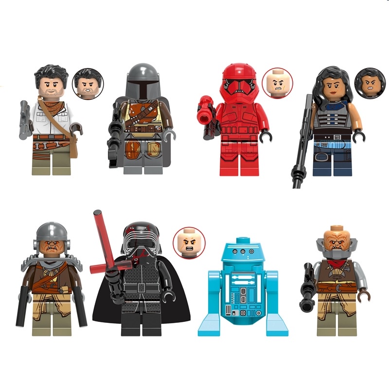 Mô hình xếp hình đồ chơi GOROCK mô phỏng series Star Wars giáo dục sớm cho trẻ em