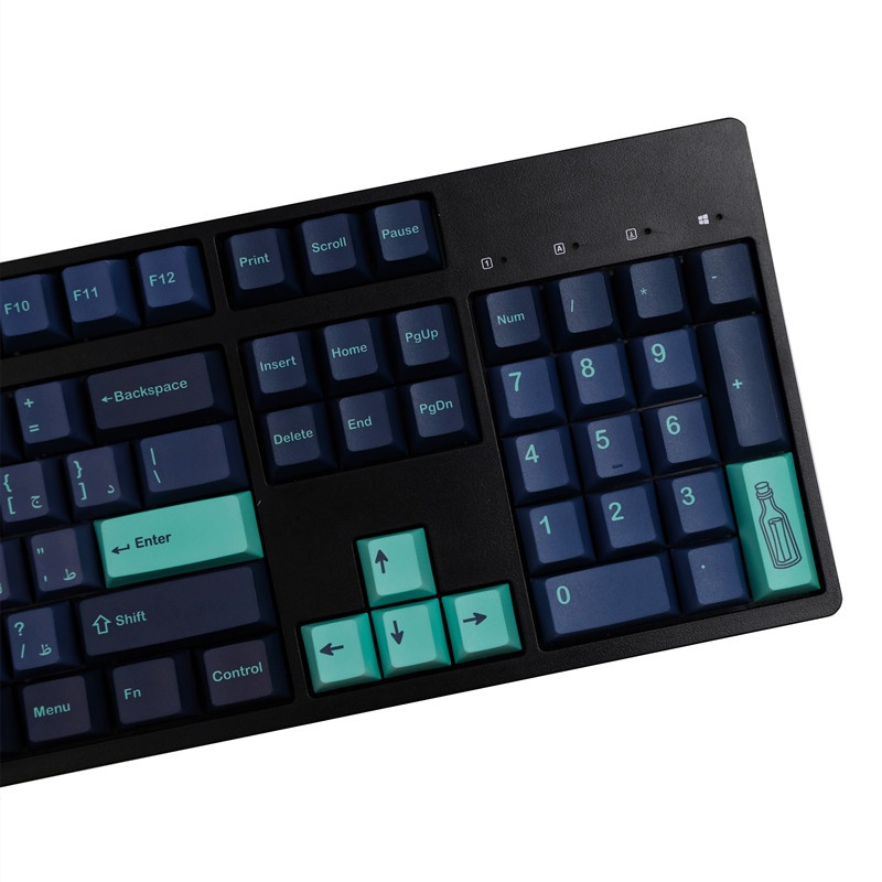 GMK Arabian Sea keycaps, 140 phím keycaps Cherry Profile DYE-SUB Cá nhân hóa GMK Keycaps cho bàn phím cơ