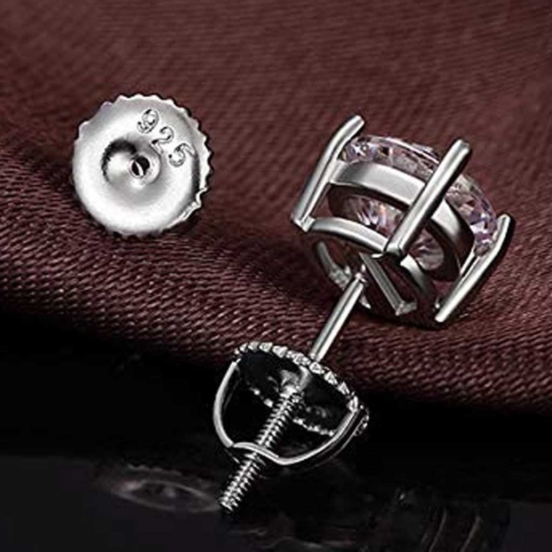 Bông Tai Đinh Ốc Bằng Thép Không Gỉ Thay Thế Cho Bưu Thiếp