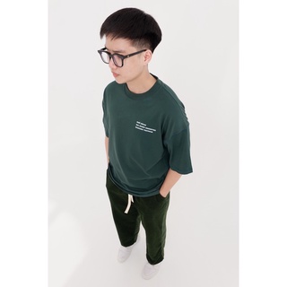 Áo thun basic Khế Déign màu xanh cực hot 2024