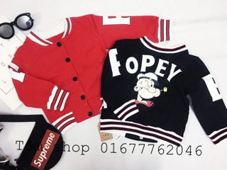 Áo khoác bomber hình hoạt hình