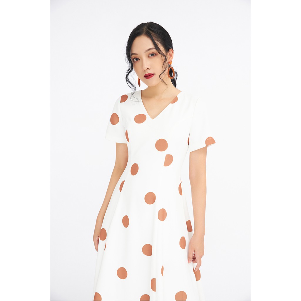 Đầm ngắn tay cổ V- 20Again - DDC0020 | BigBuy360 - bigbuy360.vn